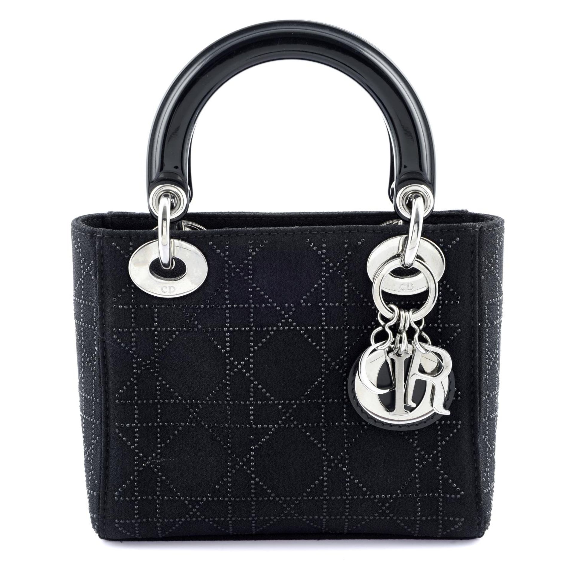 CHRISTIAN DIOR - a limited edition Mini Lady Dior handbag.