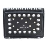 JIMMY CHOO - a studded Hawley purse.