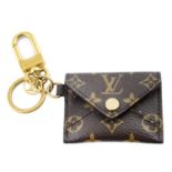 LOUIS VUITTON - a Monogram Kirigami Pouch bag charm key holder.