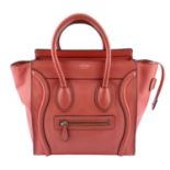 CÉLINE - a Micro Luggage Tote handbag.