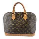 LOUIS VUITTON - a Monogram Alma PM handbag.