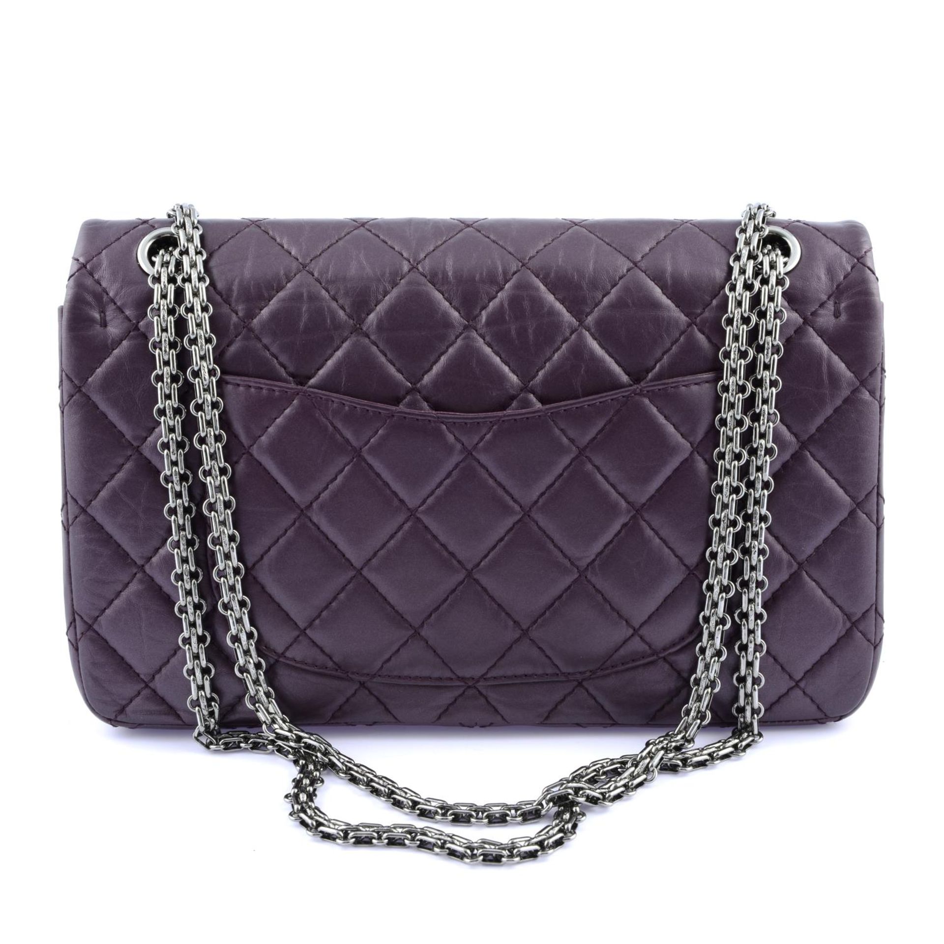 CHANEL - a purple 2.55 Reissue 226 handbag. - Image 2 of 4