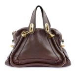 CHLOÉ - a brown Paraty handbag.