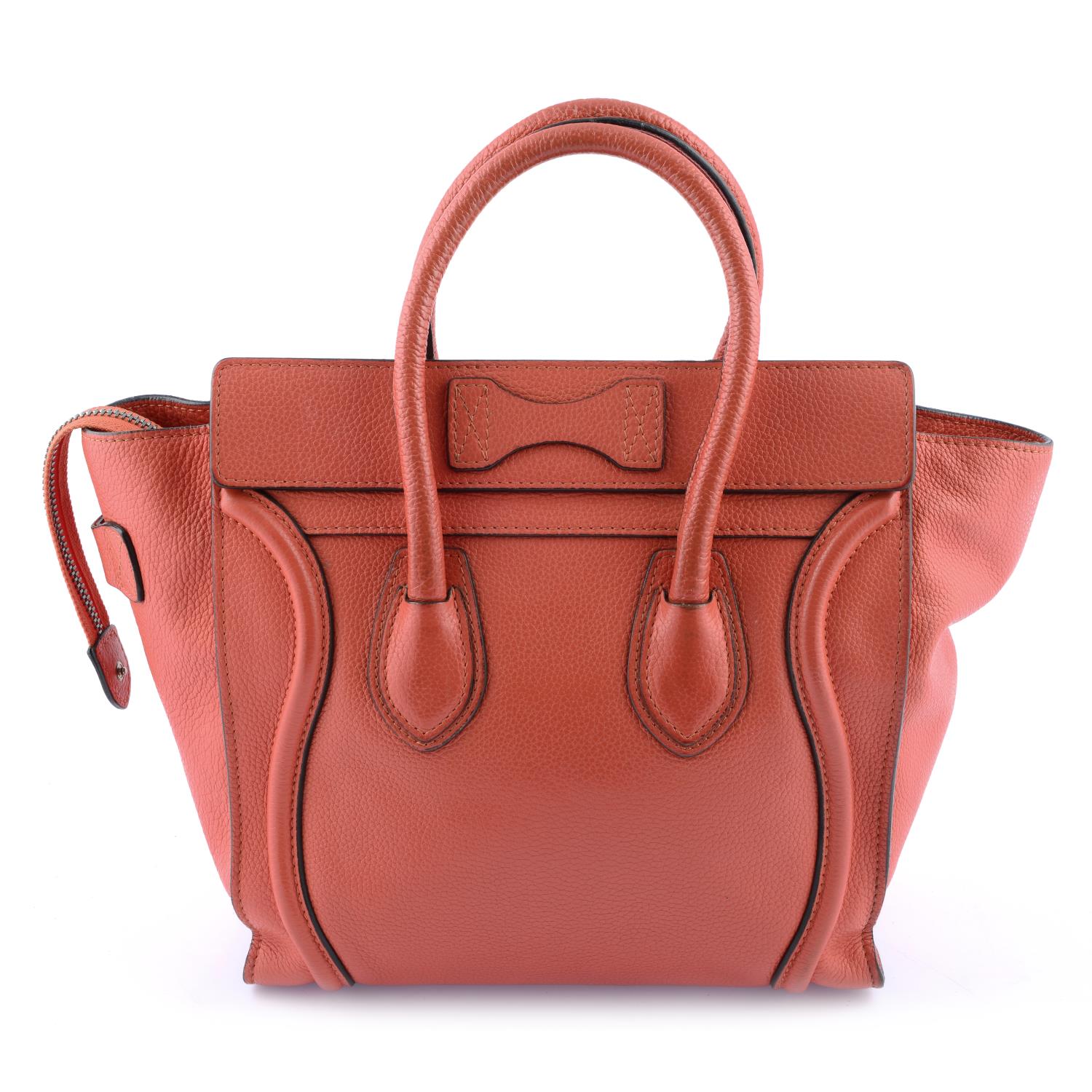 CÉLINE - a Micro Luggage Tote handbag. - Image 2 of 4