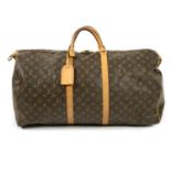 LOUIS VUITTON - a Monogram Keepall Bandoulière 60 luggage bag.