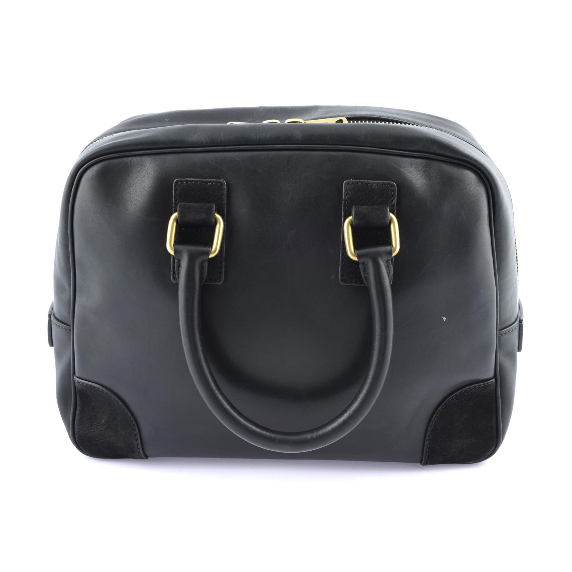 CÉLINE - a leather handbag. - Bild 2 aus 4