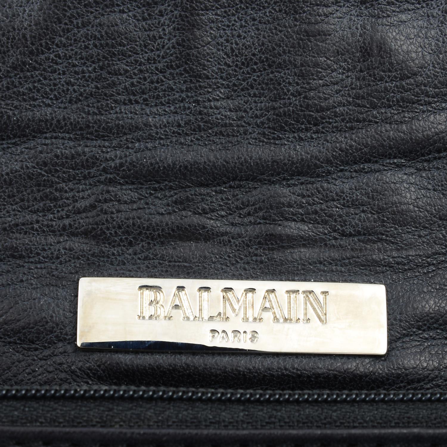 BALMAIN - a hornback crocodile clutch. - Image 4 of 5