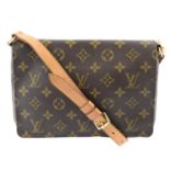 LOUIS VUITTON - a Monogram Musette Tango handbag.