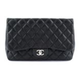 CHANEL - a Jumbo Classic Flap handbag.