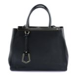 FENDI - a leather 2Jours handbag.