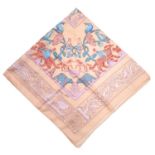 HERMÈS - an 'Early America' scarf.