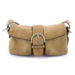 COACH - a leather handbag.