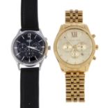 A group of eleven assorted watches, to include examples by Michael Kors.