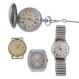 A group of assorted watches and dials to include examples by Sekonda and Poljot.