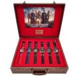 POLICE - a limited edition Justice League collection of six watches with presentation case.