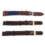 A bag of assorted watch straps.