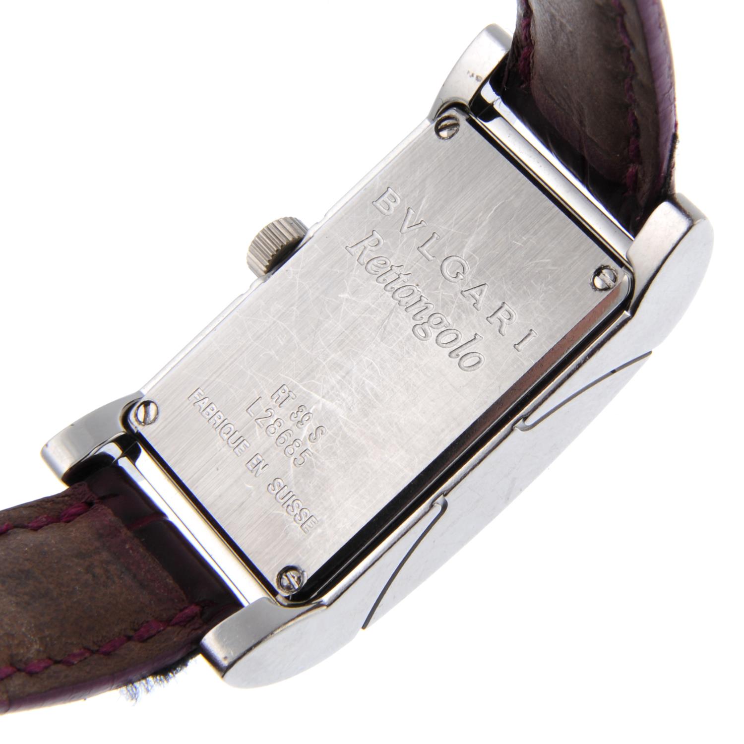 BULGARI - a lady's Rettangolo wrist watch. - Image 3 of 4