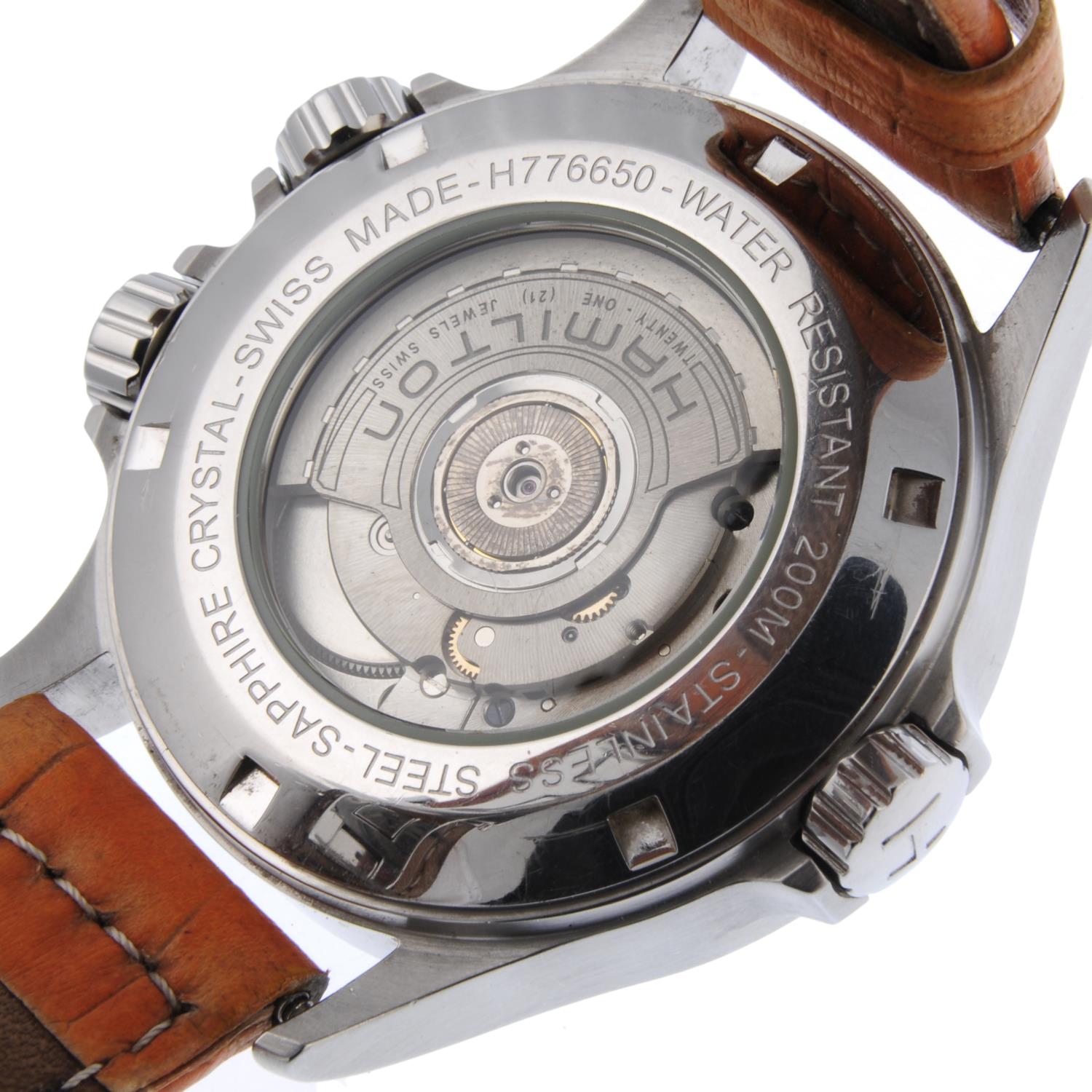HAMILTON - a gentleman's Khaki Air Race wrist watch. - Image 5 of 5