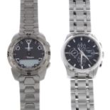 A group of four assorted Tissot watches,