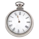 A pair case pocket watch.