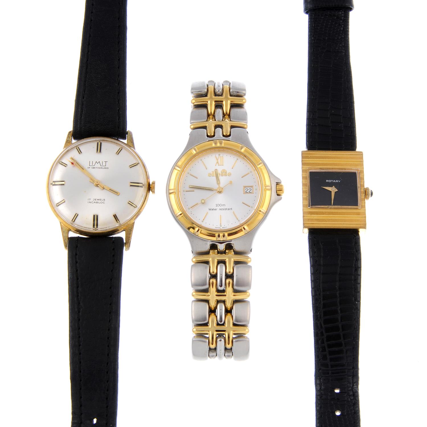 A group of ten assorted watches, to include an example by Limit and Raymond Weil. - Image 2 of 3