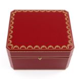 CARTIER - a complete watch box.