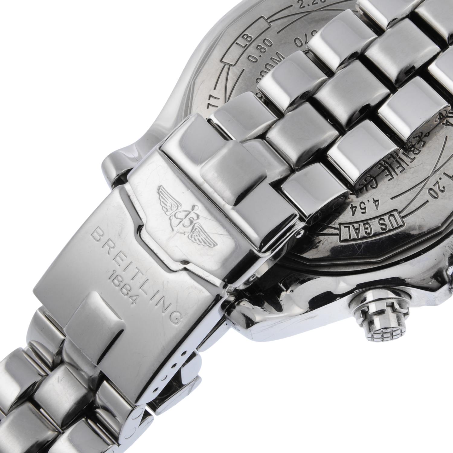 BREITLING - a gentleman's Super Avenger chronograph bracelet watch. - Image 2 of 4