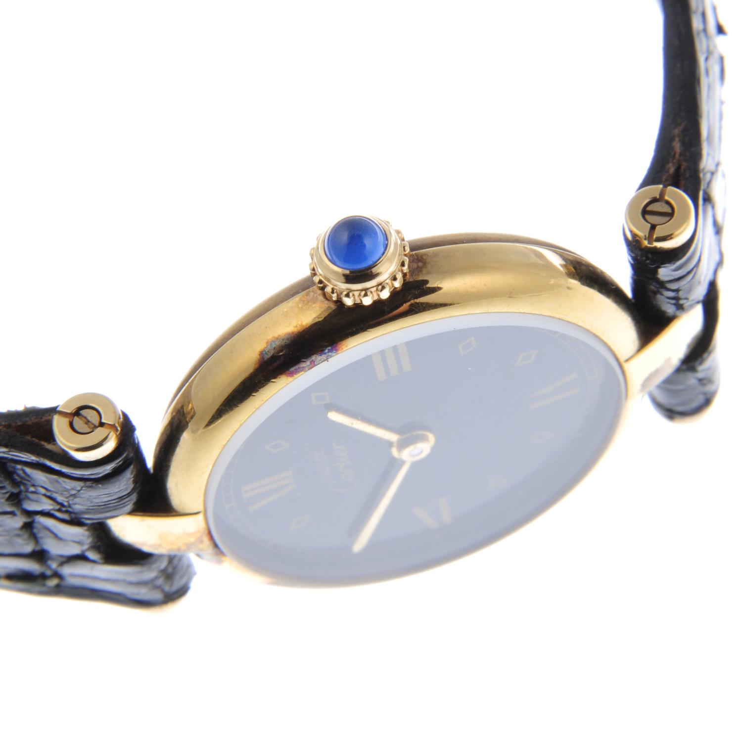 CARTIER - a lady's Must de Cartier wrist watch. - Image 3 of 4