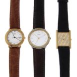 A group of ten assorted watches, to include an example by Limit and Raymond Weil.