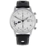 PETER RATCLIFFE - a limited edition gentleman's Stirling Moss 80 chronograph wrist watch.