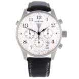 JUNKERS - a gentleman's Lufthansa JU52 chronograph wrist watch.