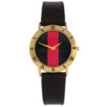 GUCCI - a gentleman's 3000.2.M wrist watch.