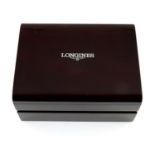 LONGINES - a group of sixteen watch boxes, some incomplete.