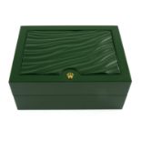 ROLEX - a group of three watches boxes, some incomplete.
