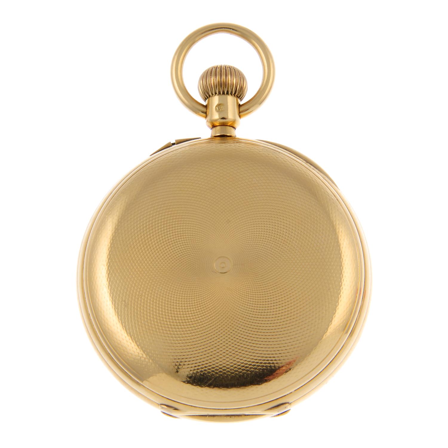A full hunter pocket watch by E. - Image 3 of 4