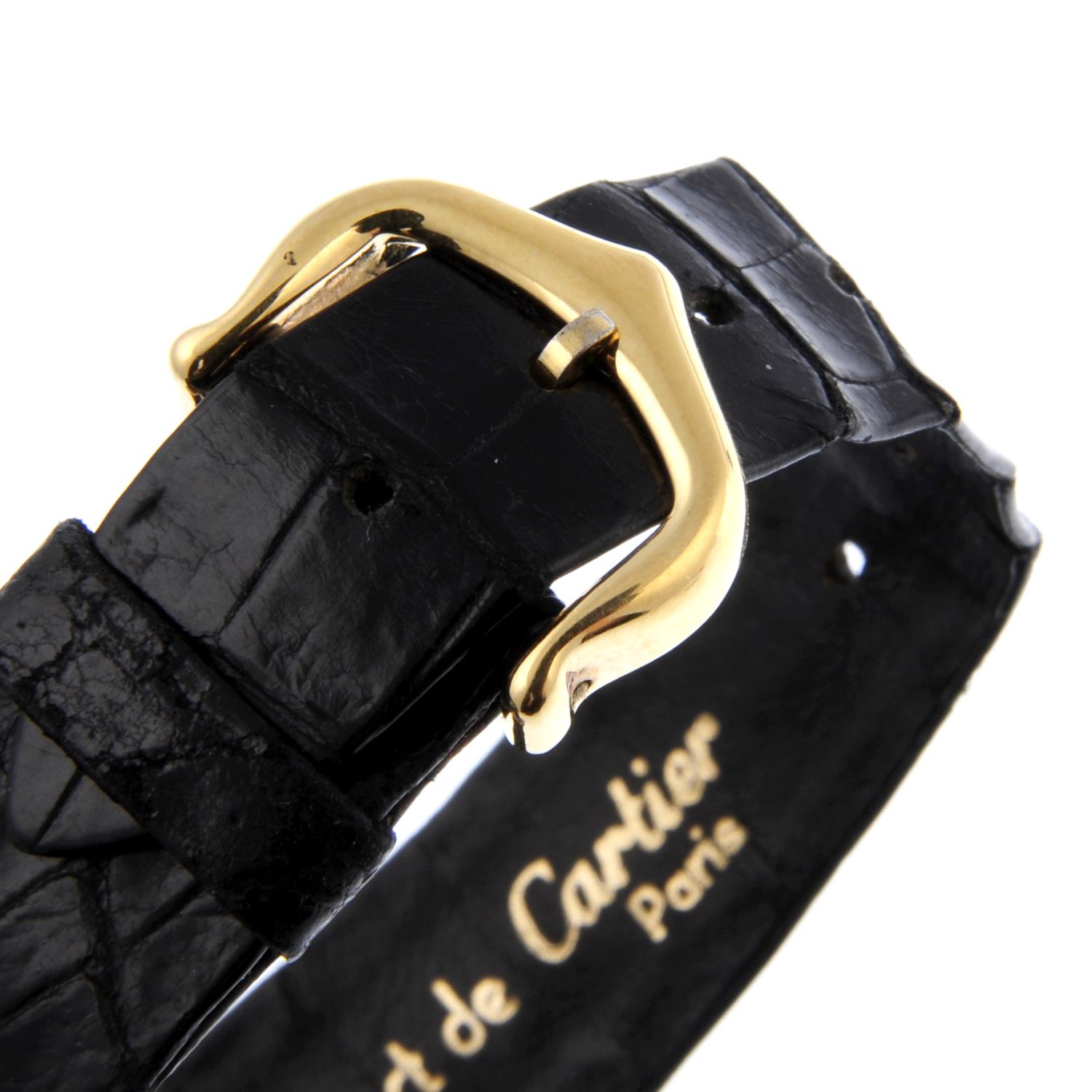 CARTIER - a mid-size Paris Vendome Ronde wrist watch. - Image 2 of 4