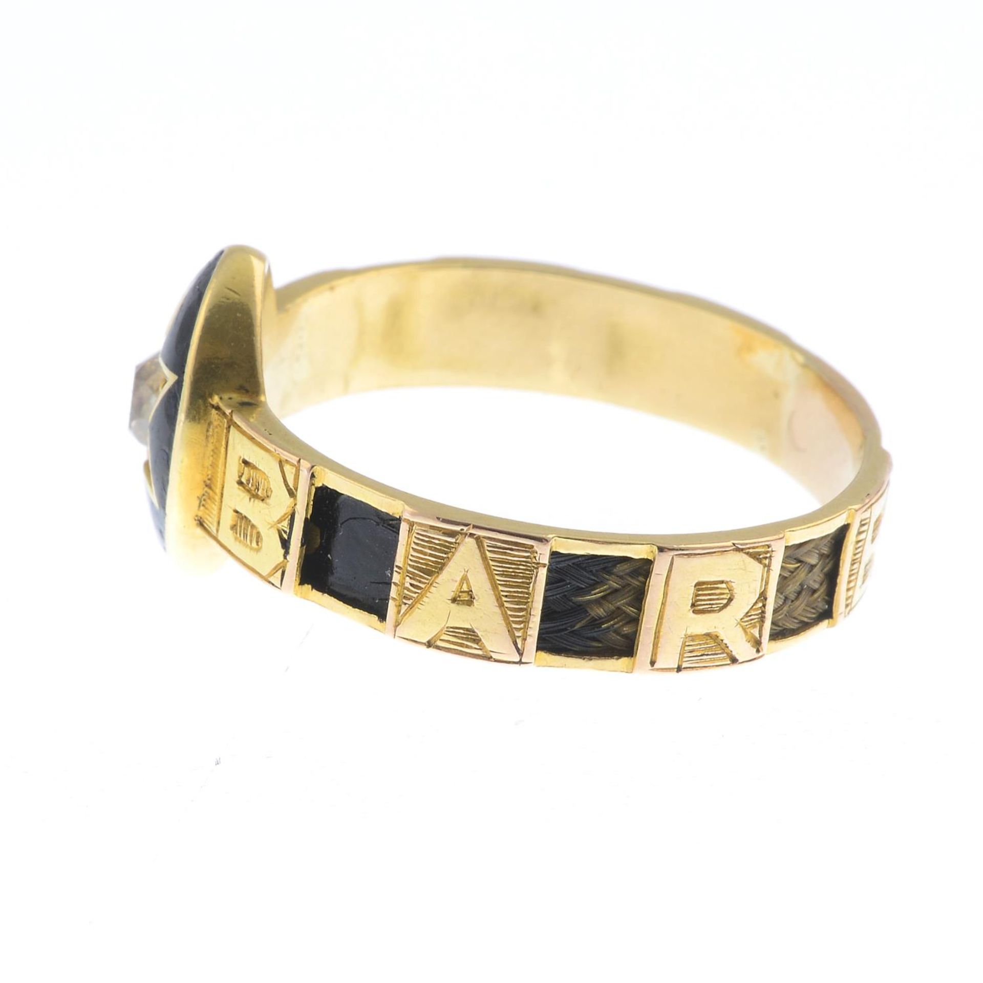 A late Victorian 18ct gold old-cut diamond, - Image 2 of 3