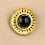 A Victorian Etruscan Revival gold,