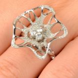 An 18ct gold diamond 'Allure' dress ring,
