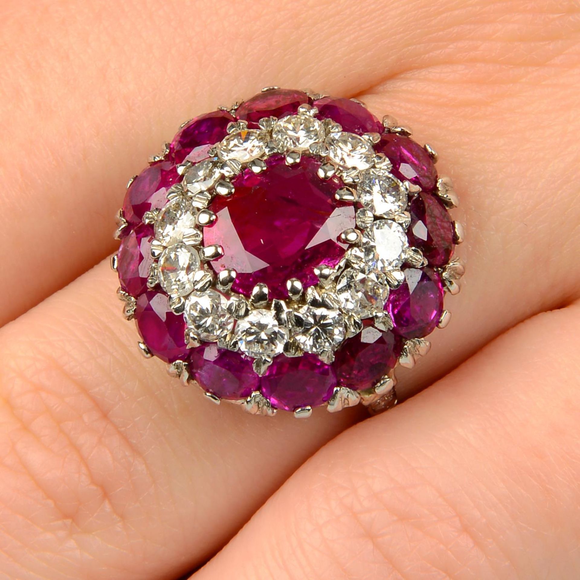 A Burmese ruby,