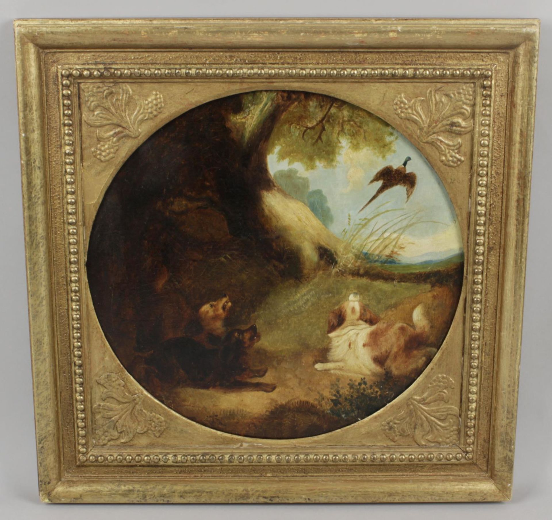 G Armfield (1810-1893) a 19th century oil painting on canvas,