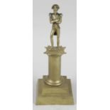 A late 19th century bronze study of Napoleon Bonaparte,