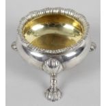 A George IV silver open salt,