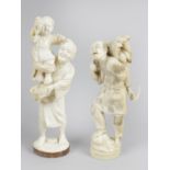 A 19th century carved ivory okimono,