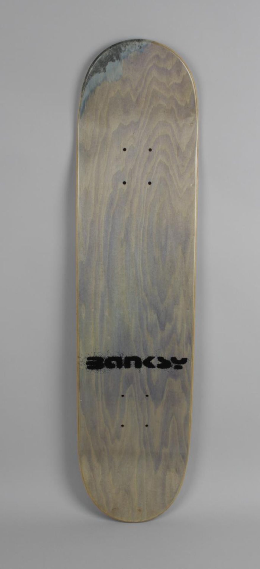 A wooden skate board deck, - Image 3 of 4