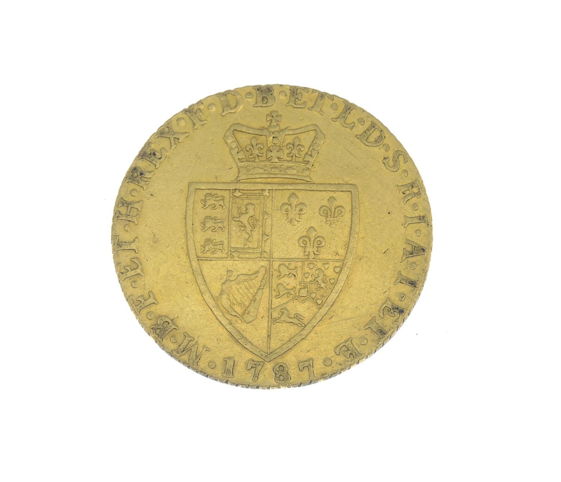 George III, Guinea 1787 (S 3729). - Image 2 of 2