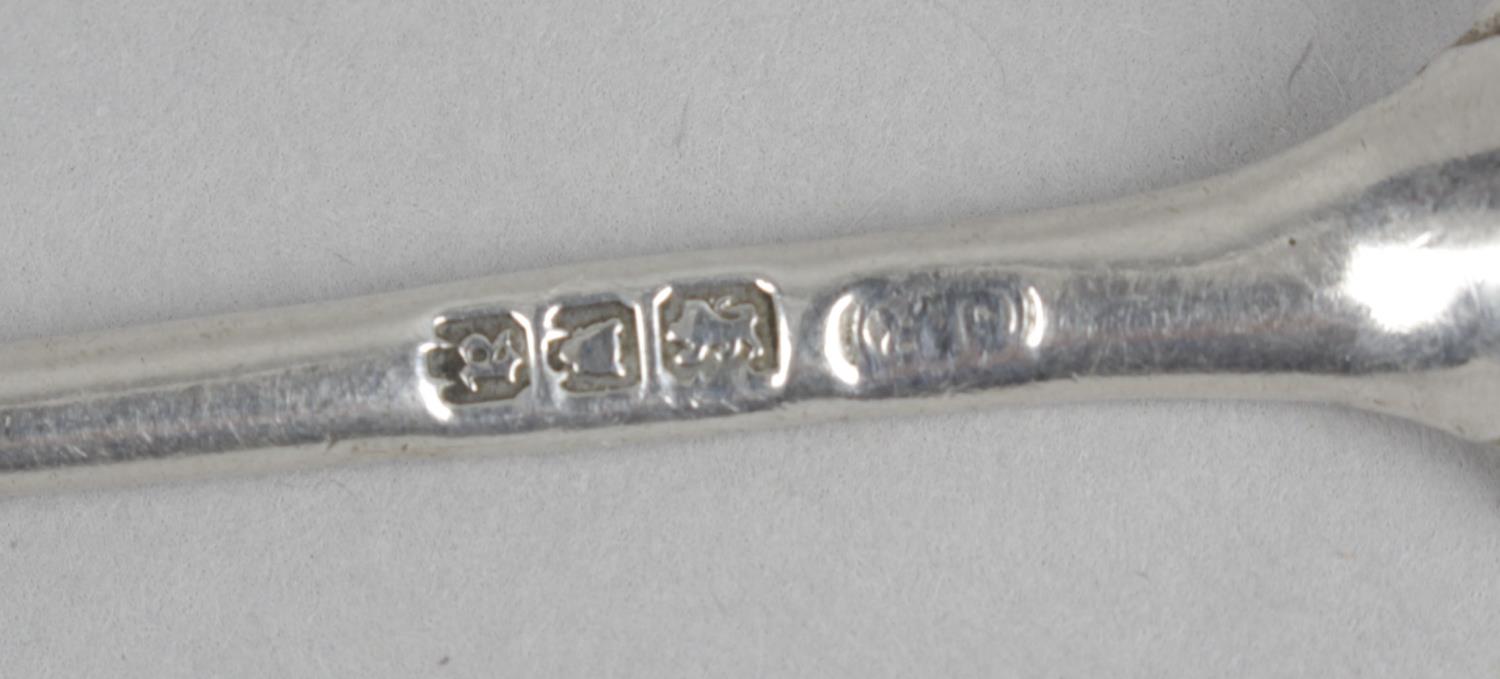 A Georgian silver mote spoon, - Image 5 of 6