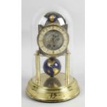 A Kaiser Universe Zodiac 400 day Anniversary style mantel clock,