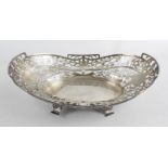 A 1930's silver dish,