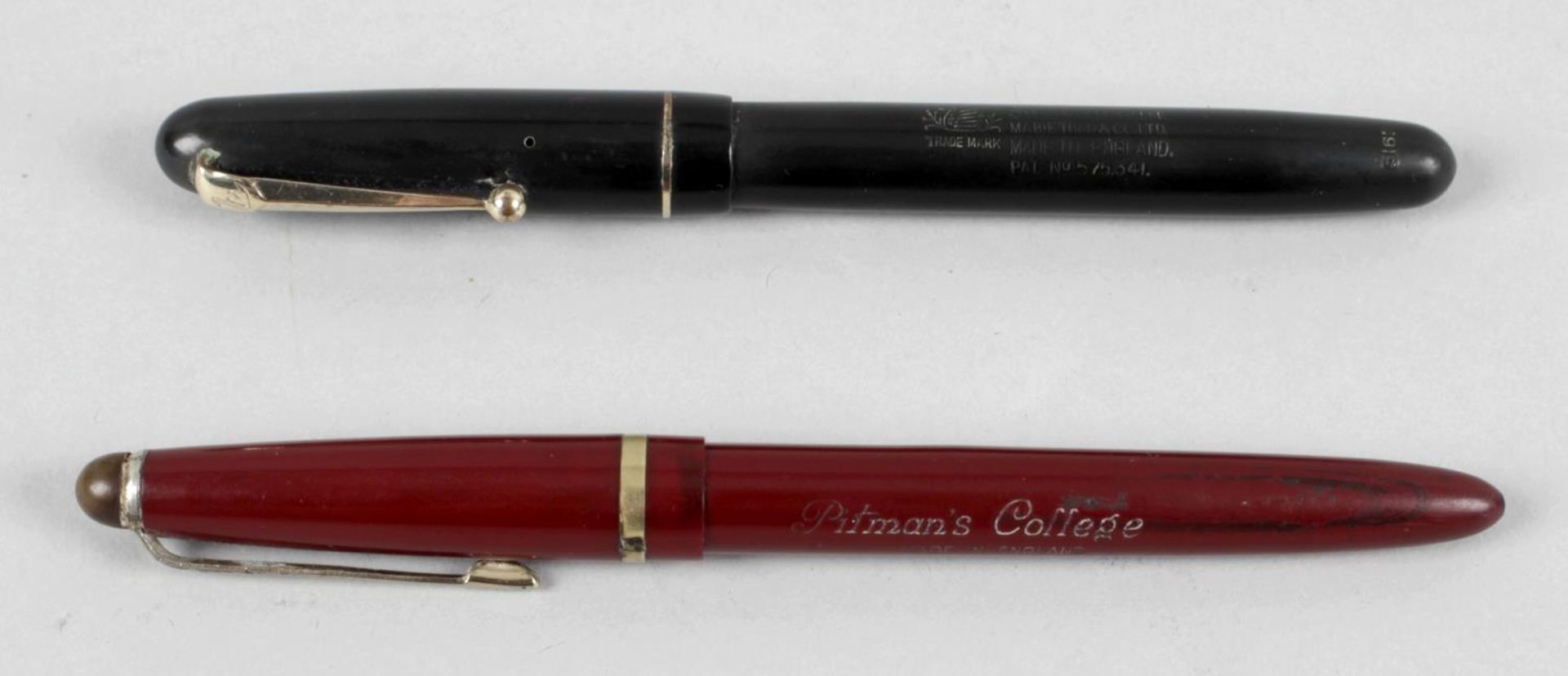 A Swan self filler Mabie Todd & Co Ltd fountain pen fitted with 14ct gold nib,